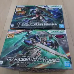 HG リボーンズガンダム アルケーガンダム ダブルオーライザー+GNソード