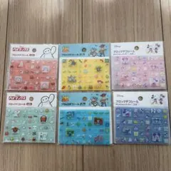 ブロックデコシール　　ウォーターシール　セリア　ベイマックス　ディズニー