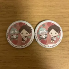 ハイキュー!! 宮治 チューガク缶 ハイキュー!! アクリルスタンド 缶バッジ チューガク!! 宮侑 宮治