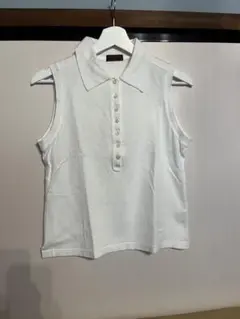 JOHN SMEDLEY ノースリーブポロ - メルカリ