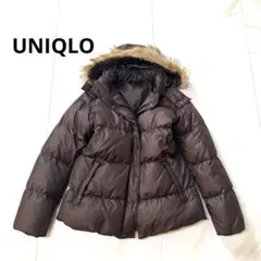 未使用級✨UNIQLOノンキルトダウンショートコート S ユニクロブラック 
