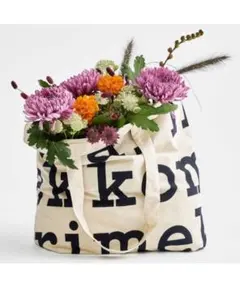 【新品未開封】 marimekko ロゴトートバッグ