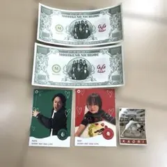 森ケの日常 オク　パパ　トレカセット　オフ会限定ステッカー&森ケ紙幣付き