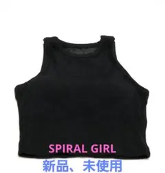 SPIRAL GIRL　タンクトップ　新品、未使用のサムネイル