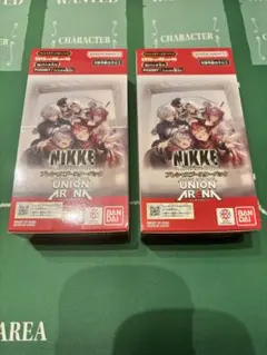 初版 ユニオンアリーナ NIKKE プレシャスブースター テープ付き 3BOX