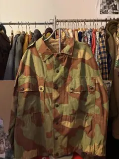 最終値下げ　WW2戦後イタリア軍サンマルコ迷彩ジャケット&パンツ イタリア軍 サンマルコ海兵隊 フィールドジャケット 旧迷彩 シェル