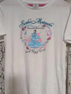 Seiko Matsuda 松田聖子コンサートツアー2025Tシャツ サイズL 2025 ツアーロゴTシャツ PINK｜松田聖子｜felicia club by SEIKO