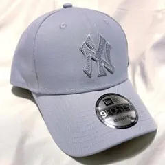 な*様 新品 9FORTY rhinestone ヤンキース グレー