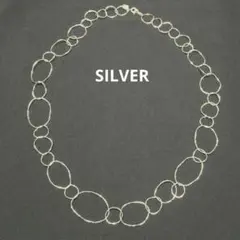 SILVER　シルバーネックレス　スターリングシルバー