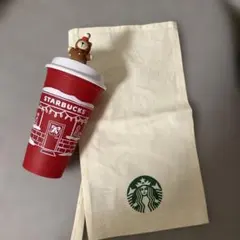 スタバ 2025クリスマスリユーザブルカップ ベアリスタ&ギフトバッグ付き