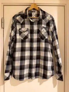DIESEL （ディーゼル） チェック柄ウエスタンシャツ メンズ
