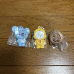 BT21フォトフレームマスコット3体セット