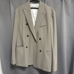 ベージュ テーラードジャケット