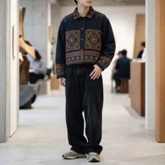 極上 メキシカンラグ フリンジベスト ビンテージ ハーレーダビッドソン