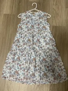 PAUL & JOE 花柄ノースリーブワンピース 140cm