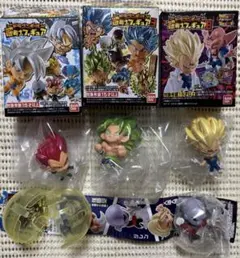 ドラゴンボール超戦士フィギュア、ブロリー、ベジータ