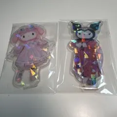 シークレット】サンリオ アクスタ マイメロ クロミ ホログラム 2点セット 美品