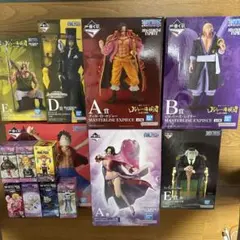 ワンピース一番くじ上位賞フィギュア、ワーコレまとめ売り　15点　新品未開封