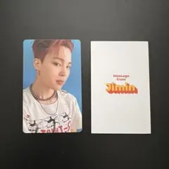 BTS トレカ ジミン 公式 JIMIN Butter 特典 メッセージカード