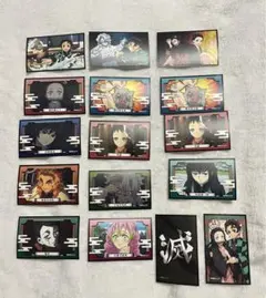 鬼滅の刃 デコステッカー カード