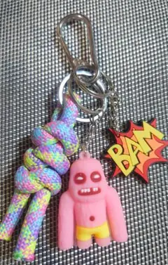 ハンドメイド　キーホルダー　バックチャーム　パラコード　モンスター　ハロウィン