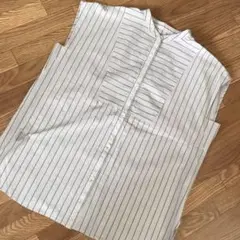 【限定SALE】untitled ブラウス　シャツ　フレンチスリーブ　★美品★