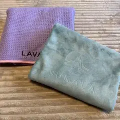 SUKALA 折り畳みヨガマット ピンク 波状パターン LAVA - メルカリ