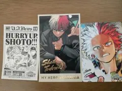 ヒロアカ　原画展　轟焦凍セット