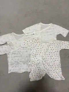 ベビー肌着 4枚セット 動物柄 95cm以下用