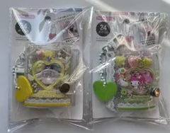 ミニシール帳　サンリオボンボンドロップシール　ウォーターシール　訳あり2個セット