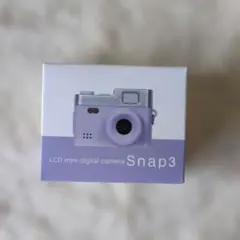 未開封Snap3液晶付き写真も動画も撮れるミニデジタルカメラ 本体のサムネイル