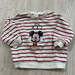 ディズニー　トレーナー　スウェット　トップス　95 ミッキー　ベビー