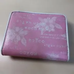 ROCO NAILS 花柄二つ折り財布 ピンクのサムネイル