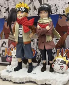 ナルト 日向ヒナタ うずまきナルト2点 ガレージキット ガレキ スタチュー
