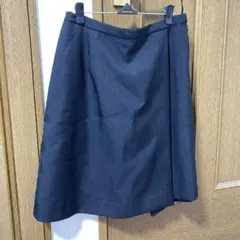 事務服 ひざ丈スカート
