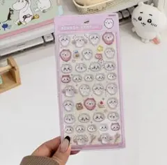 ちいかわ ぷっくりシール スマホデコ ボンボンドロップシール 手帳 文房具