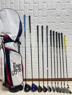 新品バック 希少レフティ 12本 ゴルフクラブセット テーラーメイド メンズ左R 新品バック 希少レフティ 12本 ゴルフクラブセット