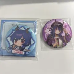 アークナイツ　チェン　陳　缶バッジ　奈雪的茶