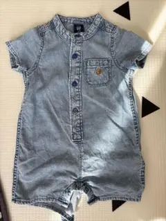 GAP デニム 半袖ロンパース ~3-6ヶ月