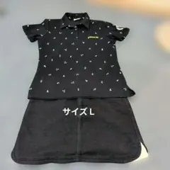 ゴルフレディース　サイズL adidas ポロシャツ＆スカート セット売り