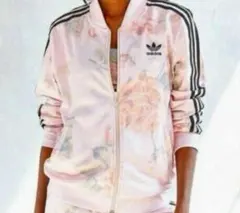 adidas Pastel Rose Track Top ピンク　size M