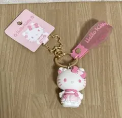 【新品】ハローキティ 立体キーホルダー(桜バージョン) サンリオ