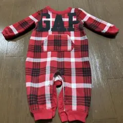 GAP チェック柄ロンパース 6-12ヶ月