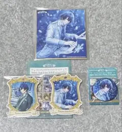 うたプリ 聖川真斗 缶バッジ ステッカー 色紙