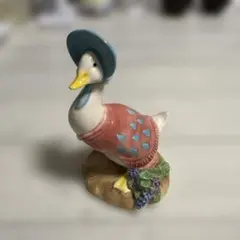 【希少】Peter Rabbit 陶器 ジェマイマ・パドルダック フィギュリン