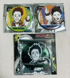 サカモトデイズ デコレクション缶バッジ タワレコ缶バッジ 眞霜平助
