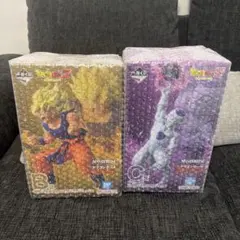 一番くじB賞超サイヤ人孫悟空　C賞フリーザ