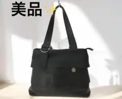 極美品✨ニナリッチ　ブラックレザーショルダーバッグ
