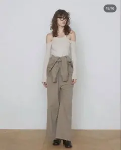 【searoomlynn】Backカッティングシャツオールインワン