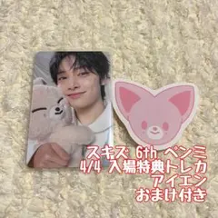スキズStray Kids ペンミ 4/5 アイエン 入場特典 - メルカリ